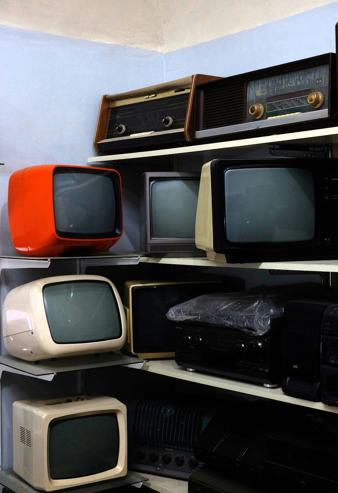 retro television broadcast