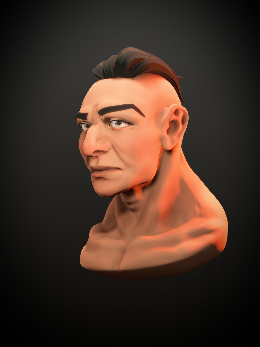 hero character portrait